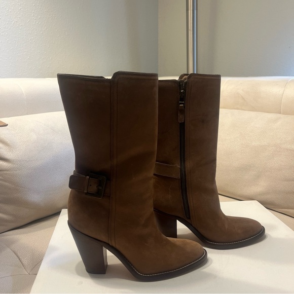 Cole Haan brown suede boots size 8.5 B - Picture 3 of 8